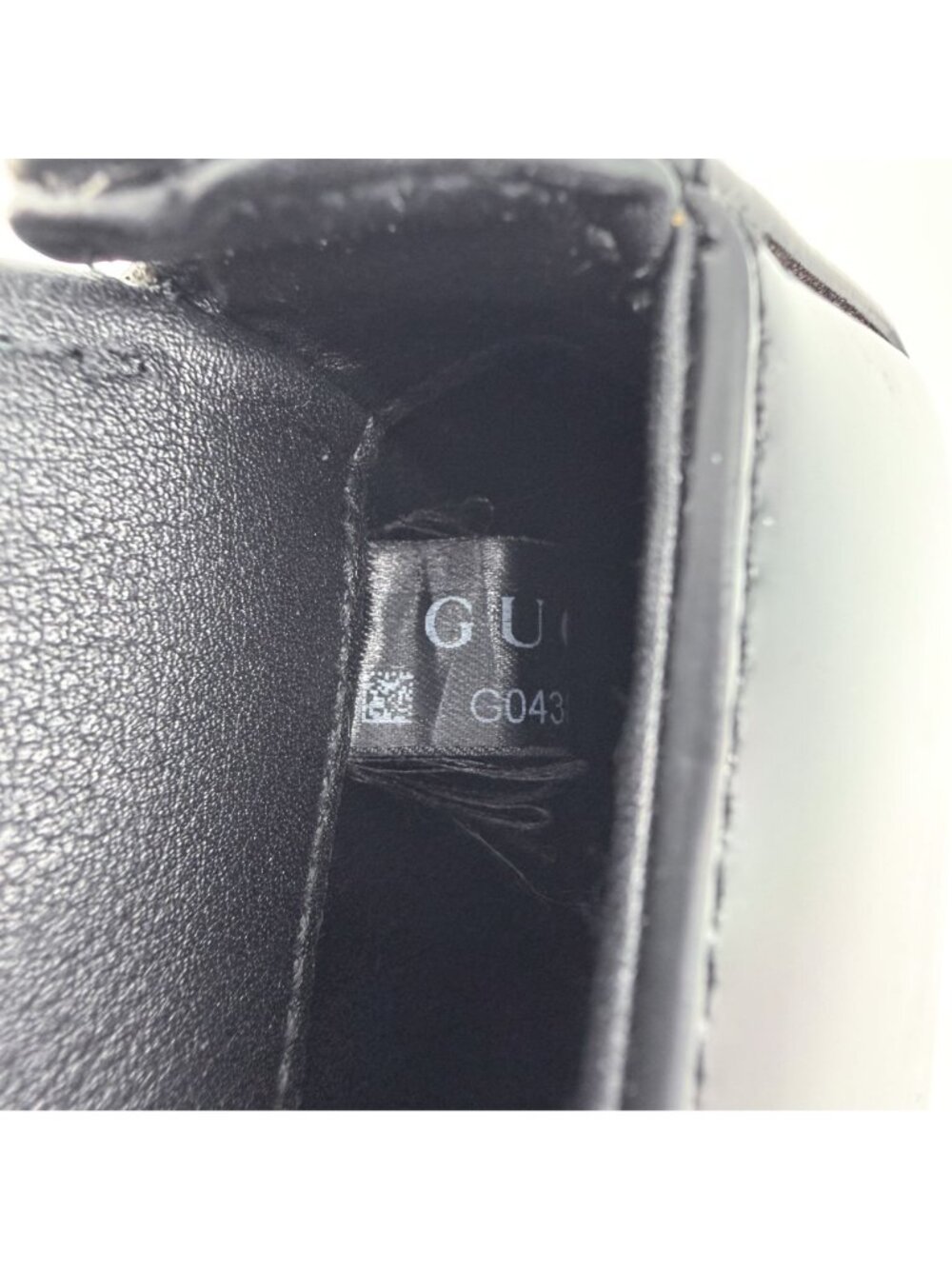 Gucci Bamboo Night Chain Turnlock Shoulder Bag Clutch Black Leather Small - Picture 13 of 15